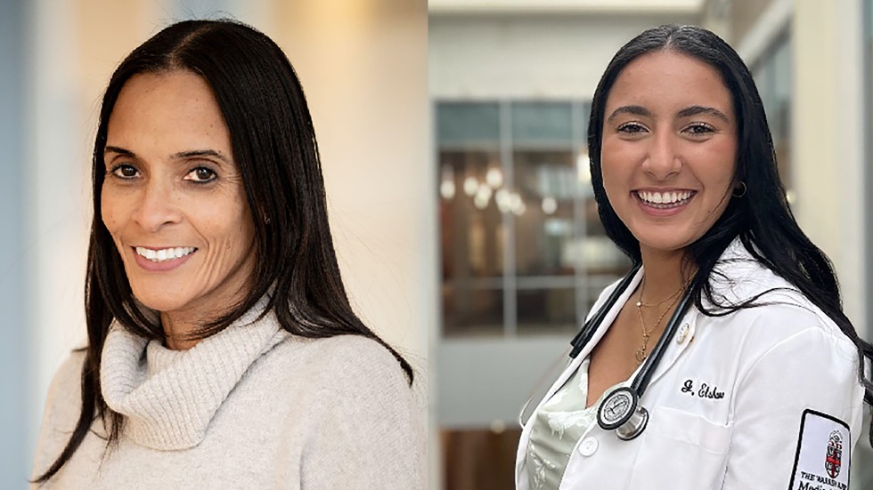 Dean Roxanne Vrees and Justine Elshama